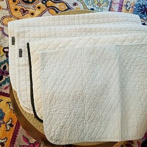 4 quilted baby saddle pads